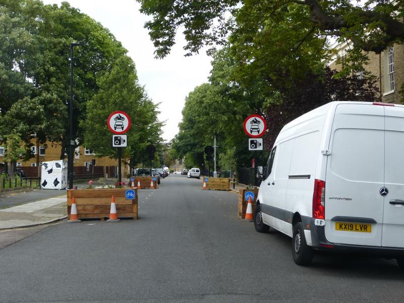 St Matthews Road Closed between Hicken Road and Brixton Hill Effra