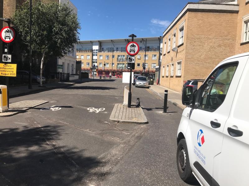Englefield Road No Transit between Essex Road and Crowland Terrace